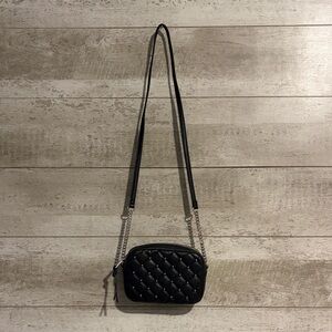 Rebecca Minkoff Black Quilted Studded Crossbody Bag